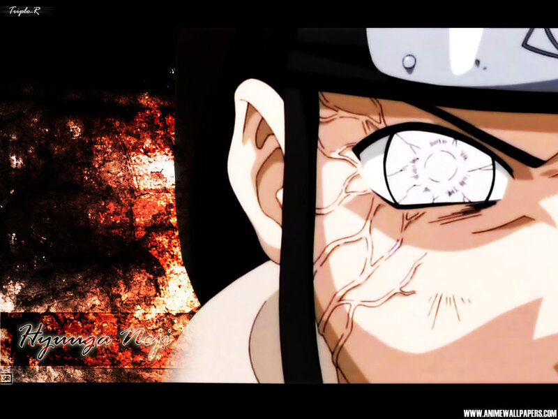 Neji Hyuga eye close-up