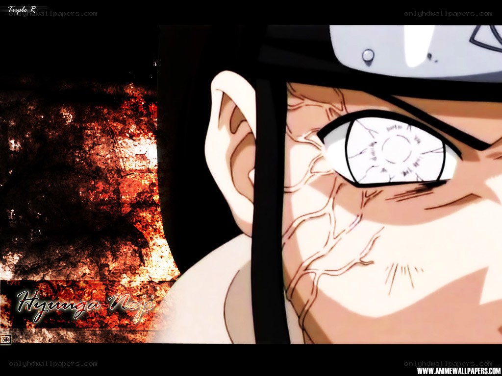 Neji Hyuga eye close-up