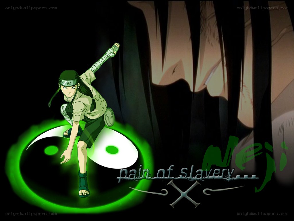 Neji Hyuga in action