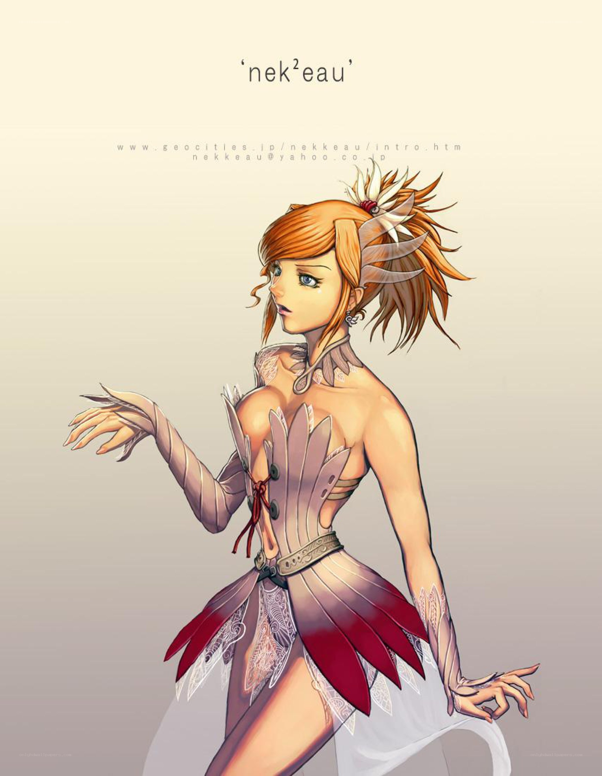 Nekkeau character art