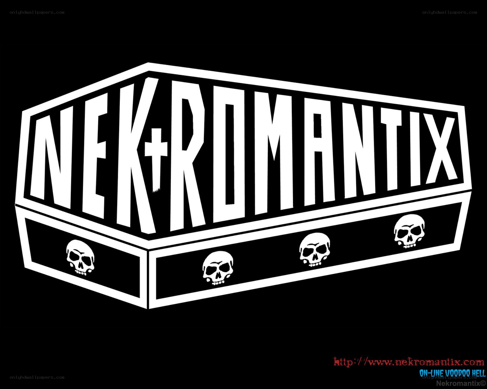 Nekromantix logo design