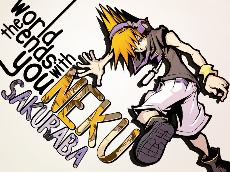Neku Sakuraba character art