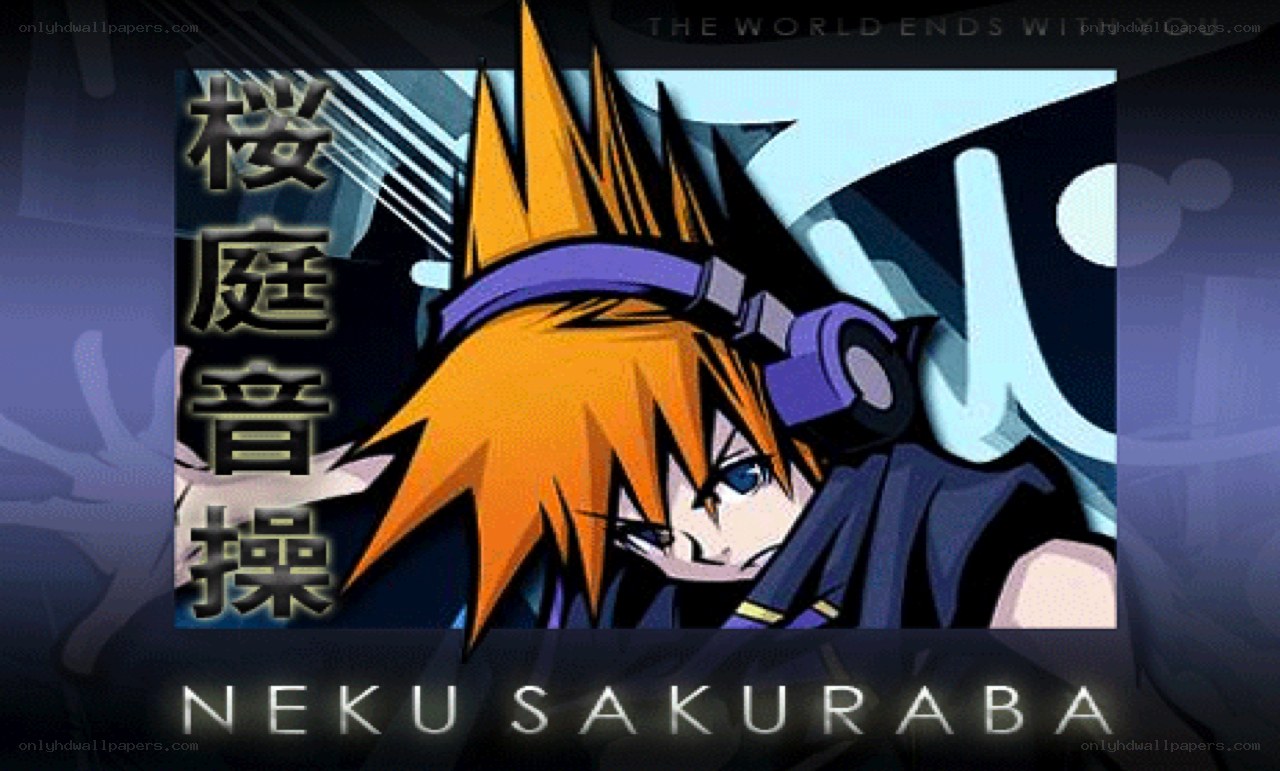 Neku Sakuraba character art