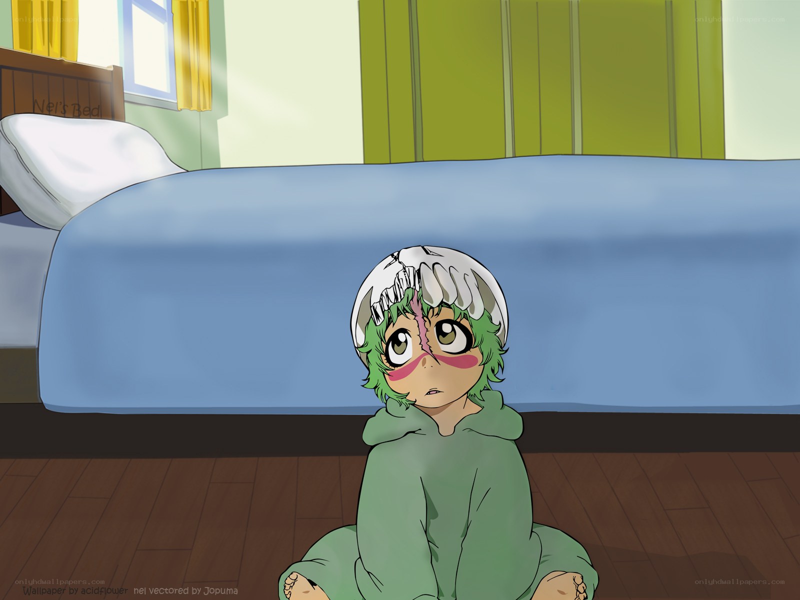 Nel in a bedroom