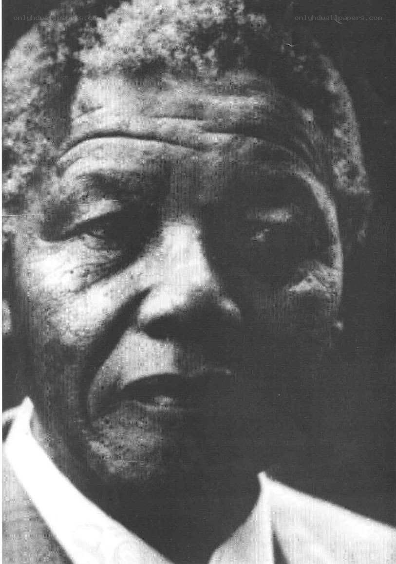 Nelson Mandela portrait