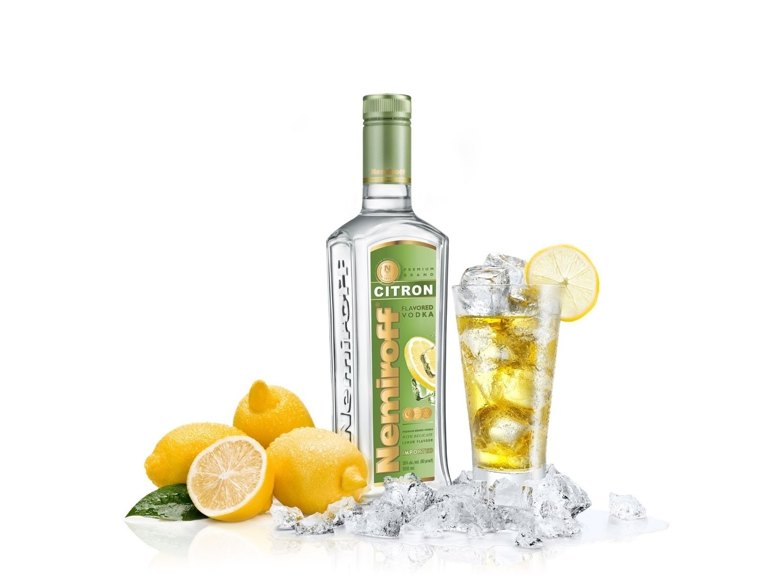 Nemiroff Citron Vodka with Lemon
