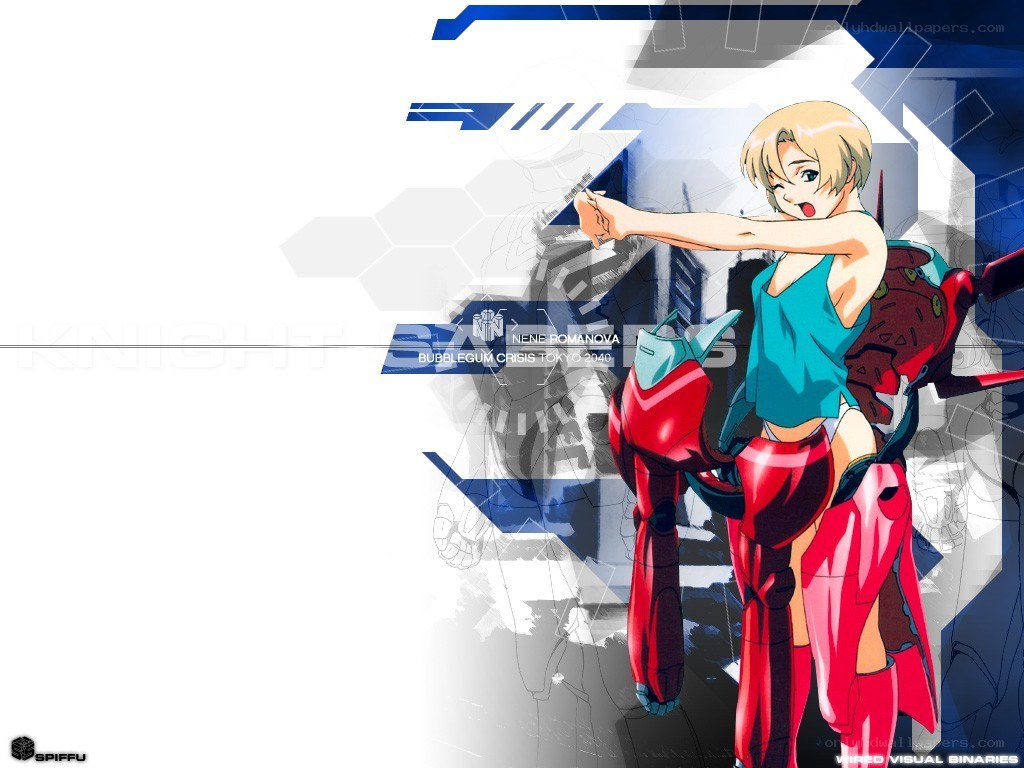 Nene Romanova from Bubblegum Crisis