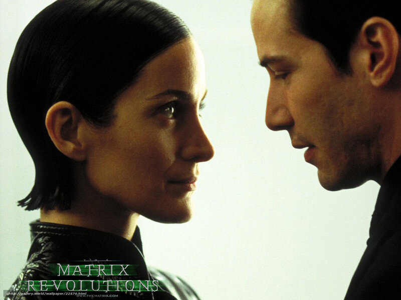 Neo and Trinity in Matrix Revolutions