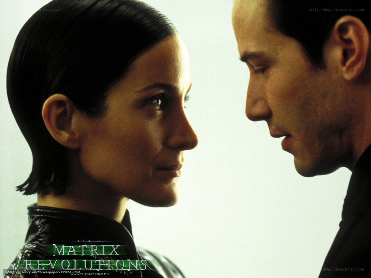 Neo and Trinity in Matrix Revolutions