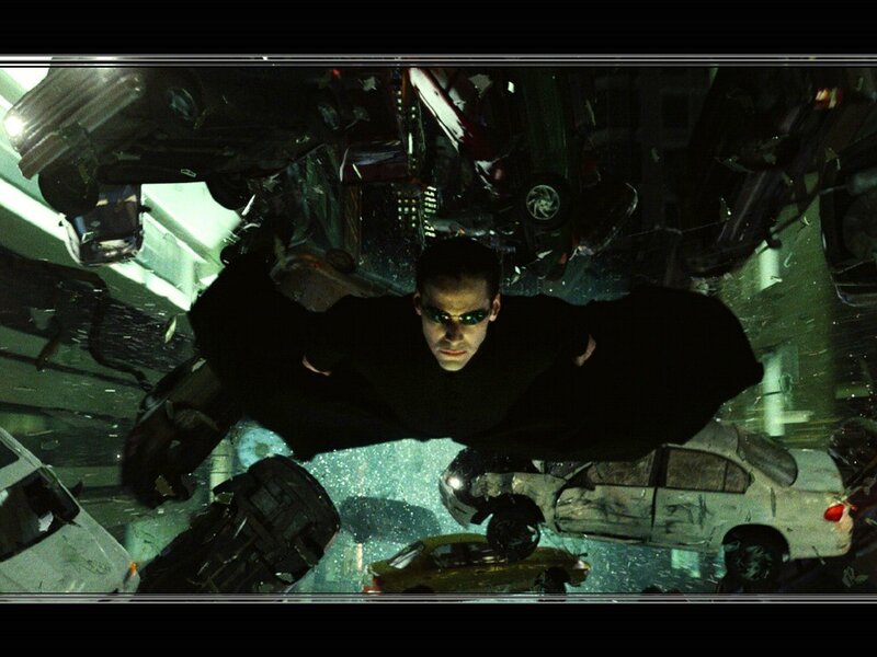 Neo in the Matrix