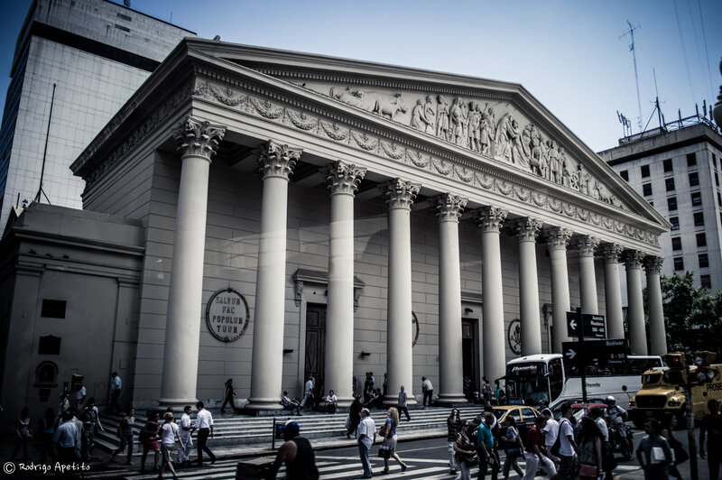 Neoclassical Building Facade