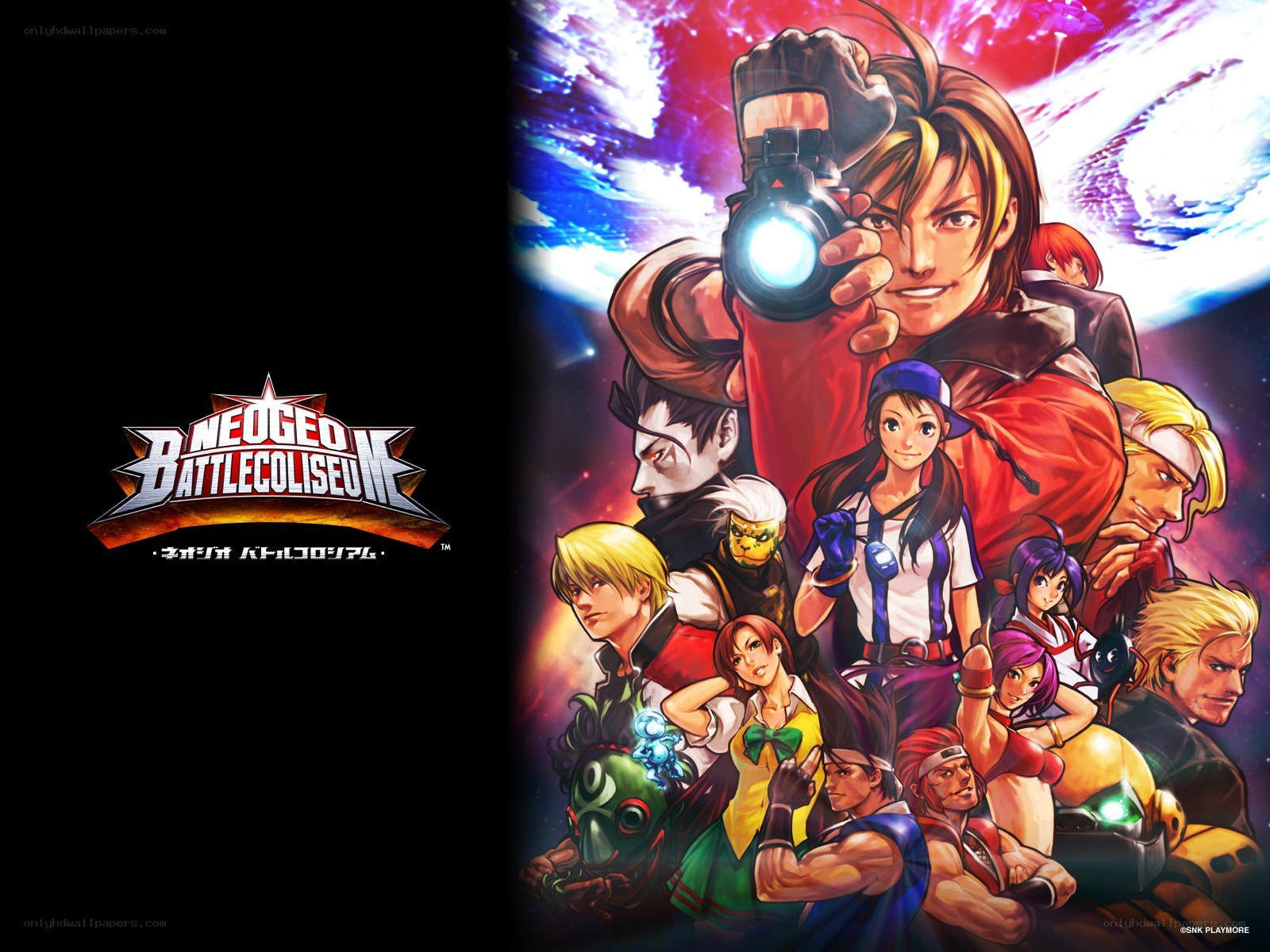 Neogeo Battle Coliseum characters
