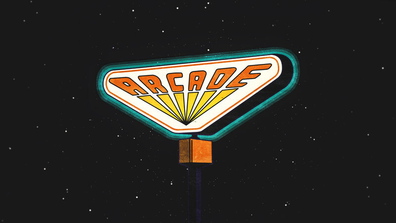 Neon Arcade Sign