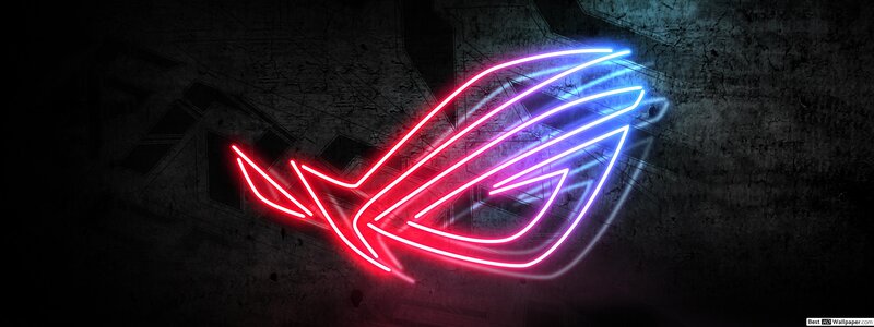 Neon ASUS ROG Logo