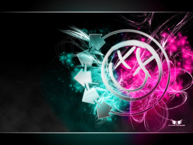neon band logo wallpaper