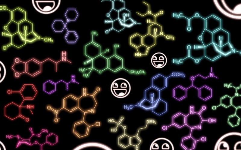 neon chemical structures