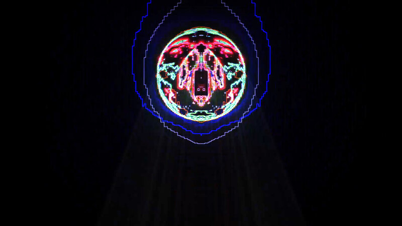Neon Circular Display