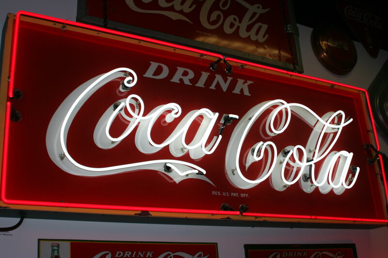 Neon Coca-cola Sign