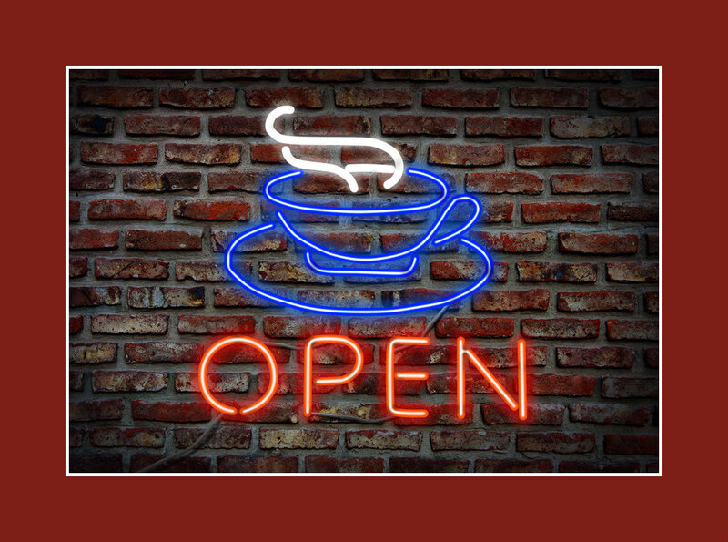 Neon Coffee Sign
