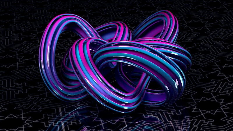 Neon-colored Twisted Rings