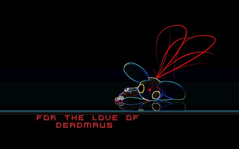 Neon Deadmau5 Figure