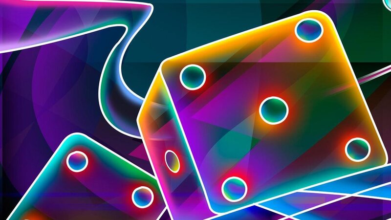 Neon Dice