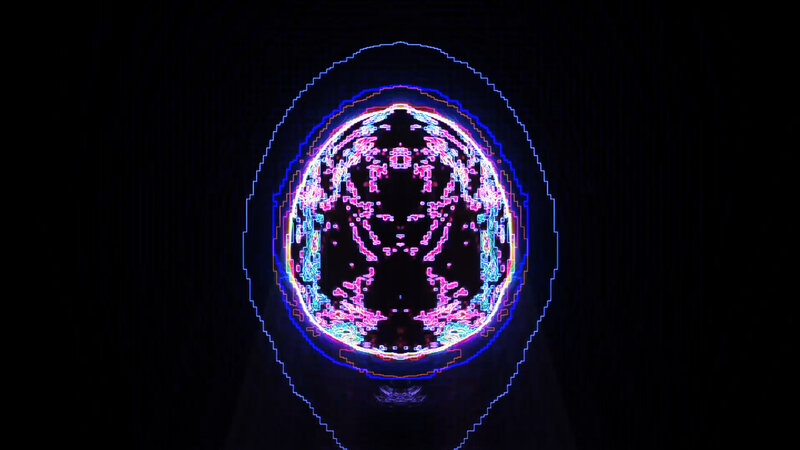 Neon Digital Brain