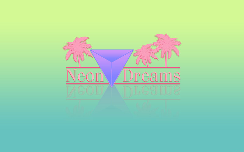 Neon Dreams Logo — Green