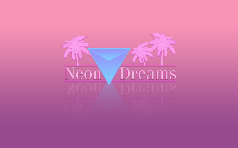 Neon Dreams Logo — Pink