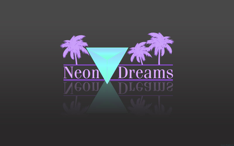 Neon Dreams Logo — Purple