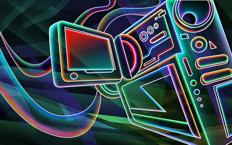 Neon Electronic Devices