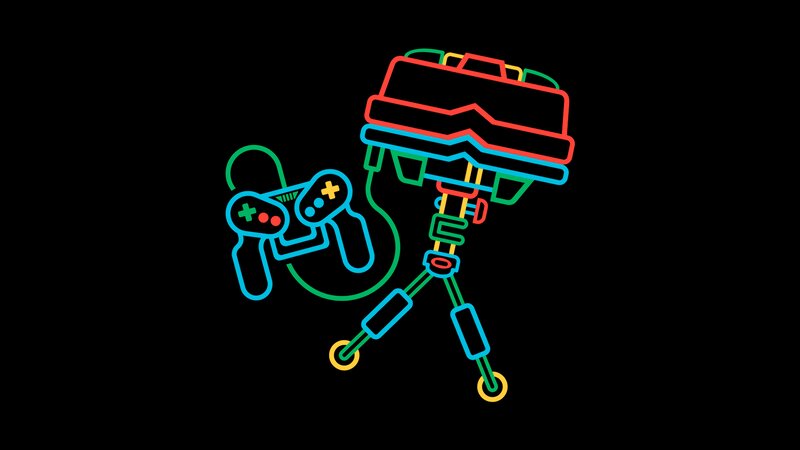 Neon Game Controller