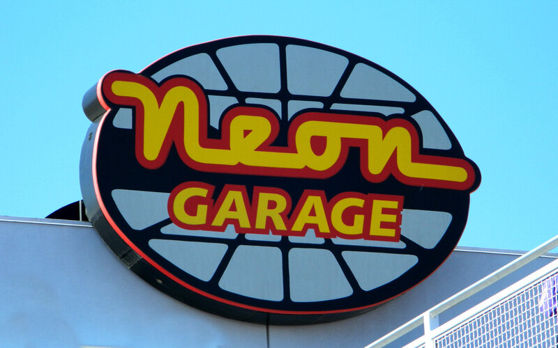 Neon Garage Sign