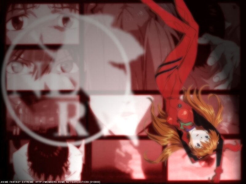 Neon Genesis Evangelion character art