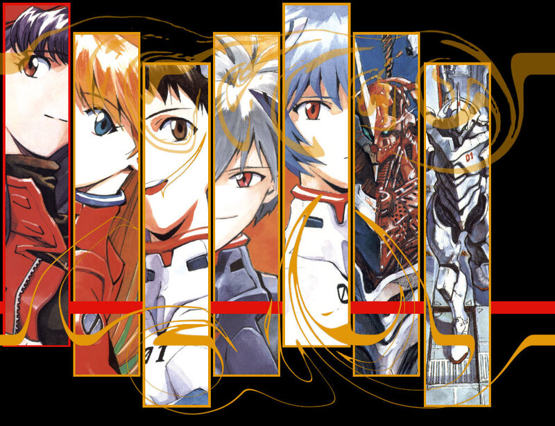 Neon Genesis Evangelion collage
