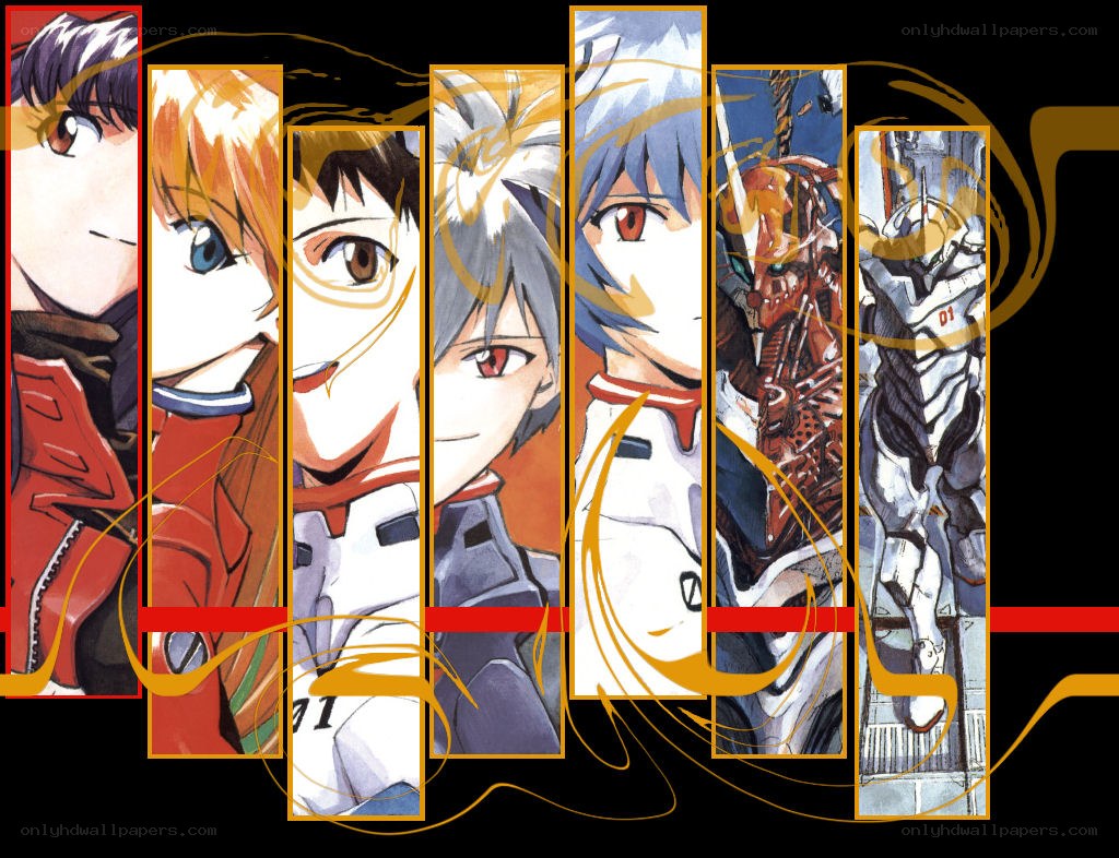 Neon Genesis Evangelion collage