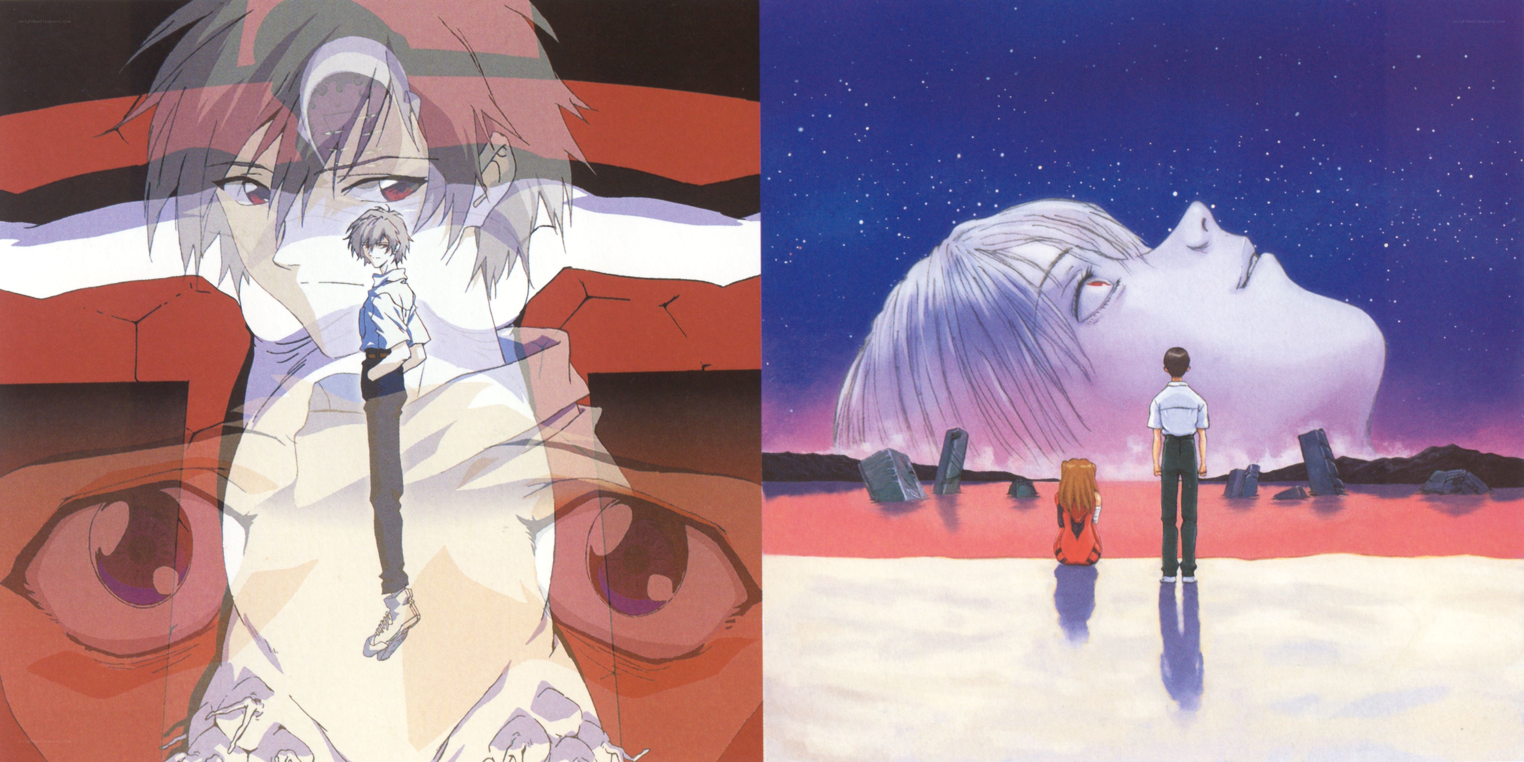 Neon Genesis Evangelion scenes