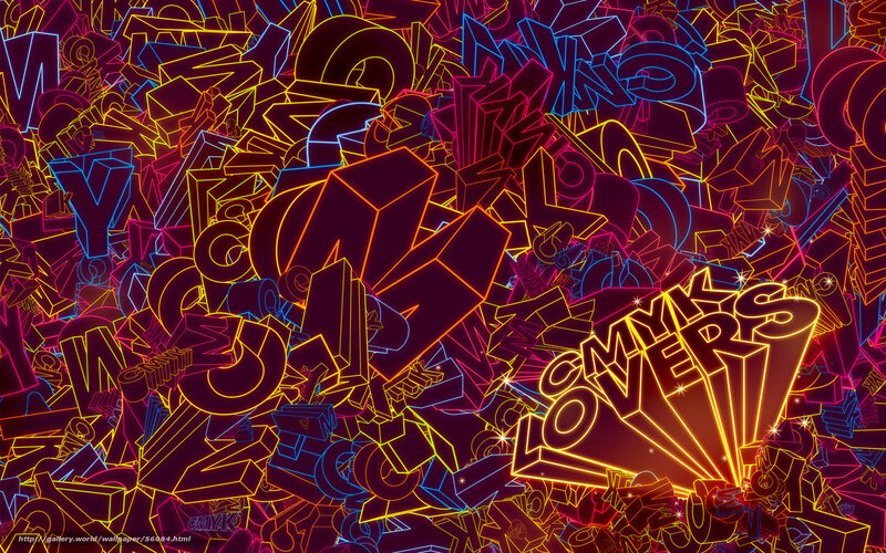 Neon graffiti text art