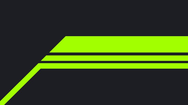 Neon Green Lines
