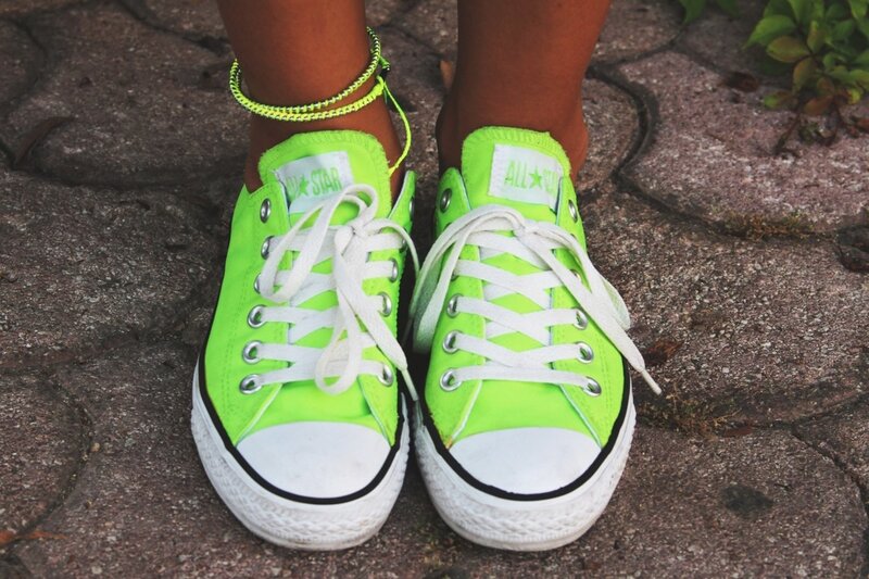 Neon Green Sneakers