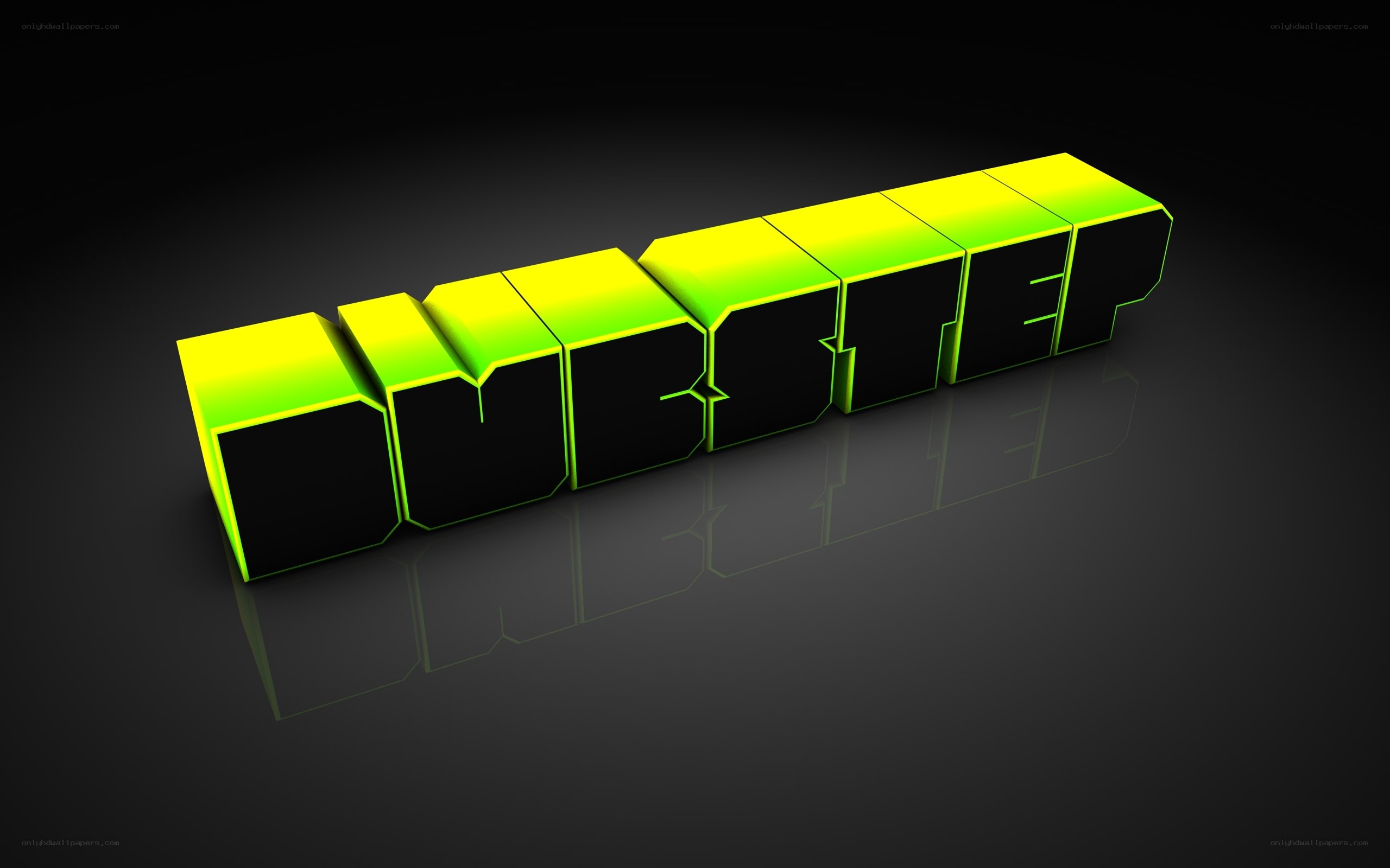 neon green text logo