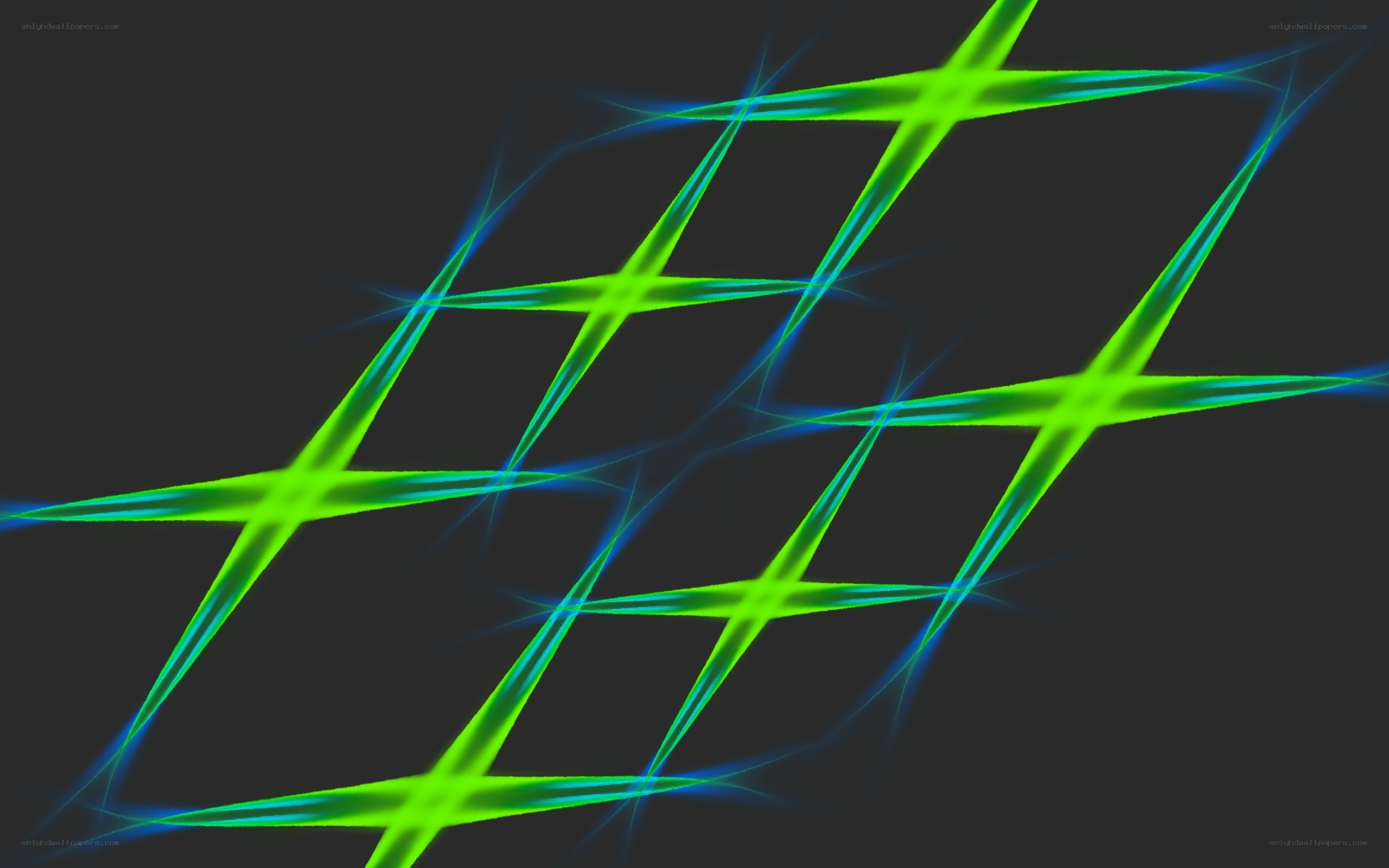 Neon grid pattern
