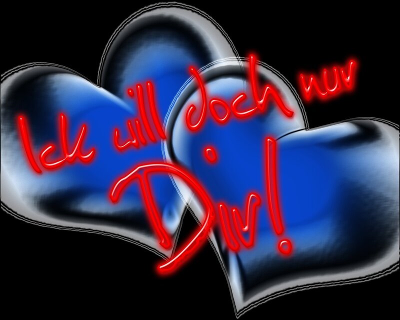 Neon hearts with text