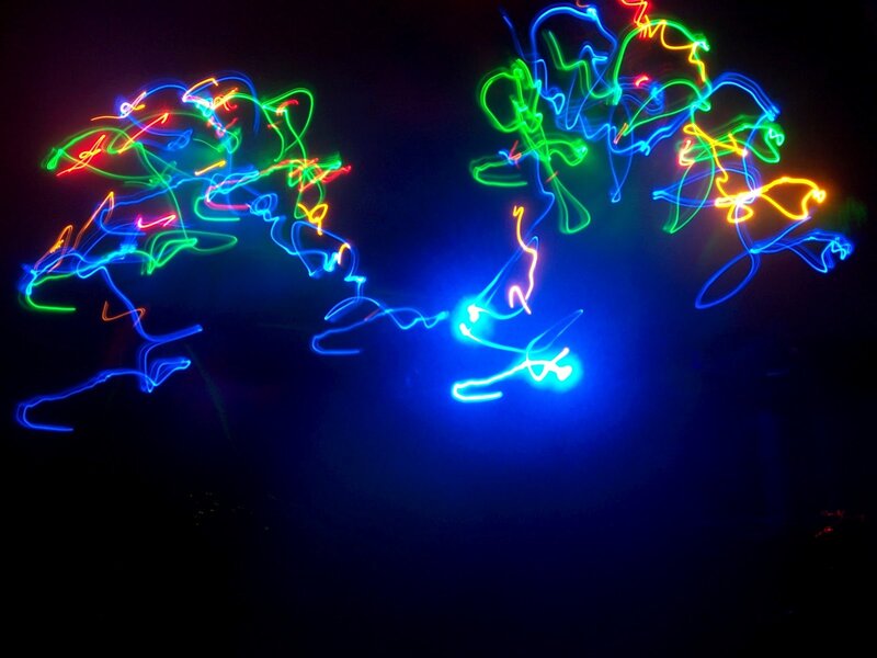 Neon Light Drawings