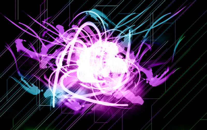 Neon Light Explosion