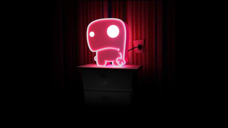 Neon Light Figure