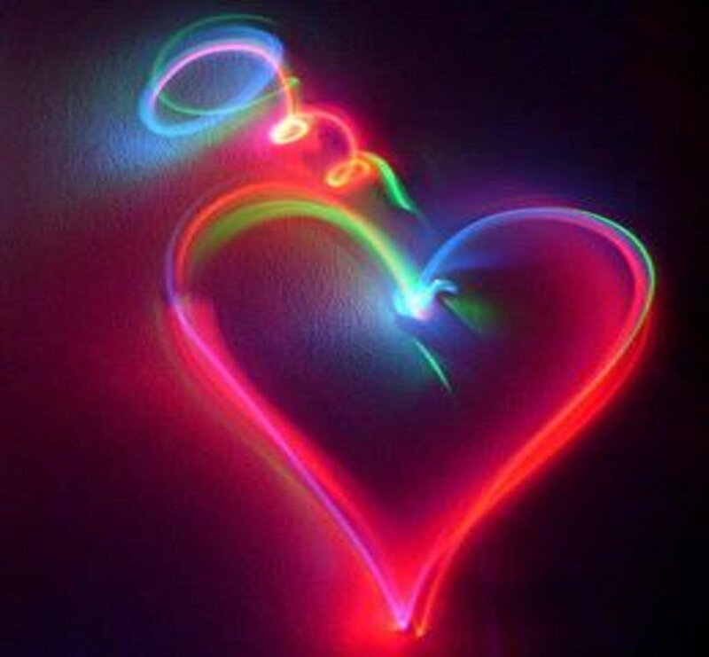 Neon Light Heart