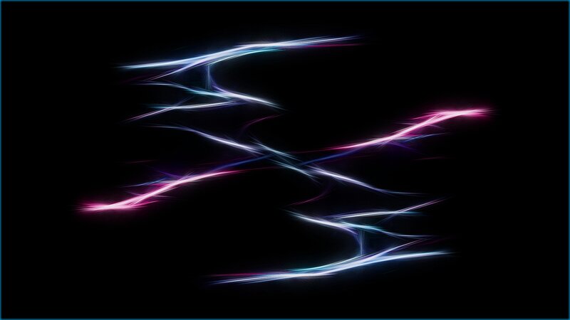 Neon Light Streaks — Black