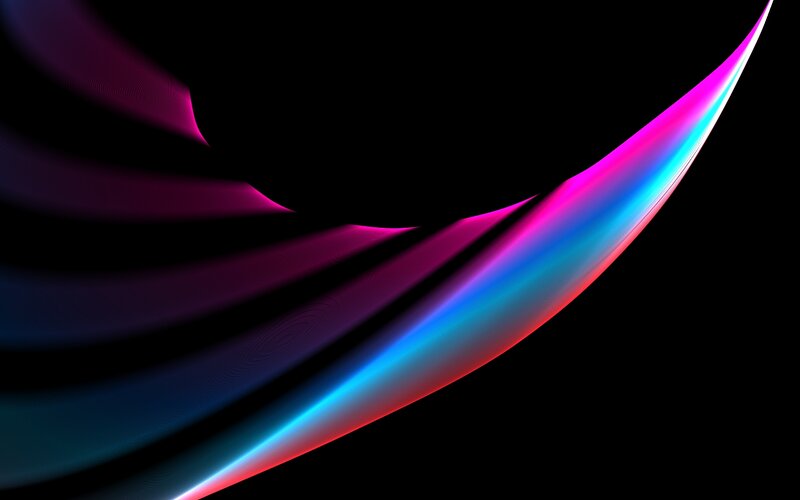 Neon Light Streaks — Pink