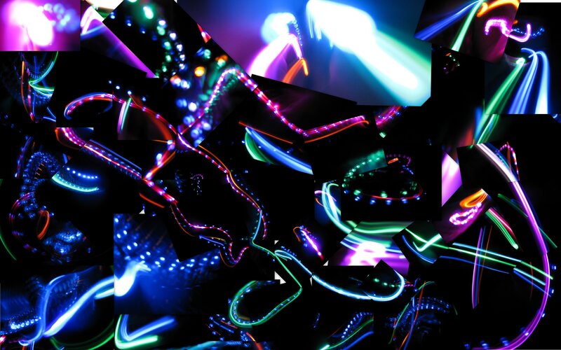 Neon Light Trails